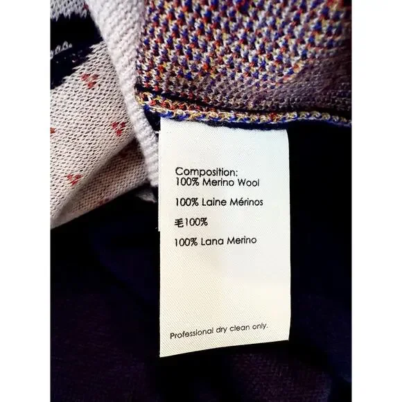 3.1 Phillip Lim Roy Litchenstein Breakup Graphic Merino Wool Sweater S $595 Gift